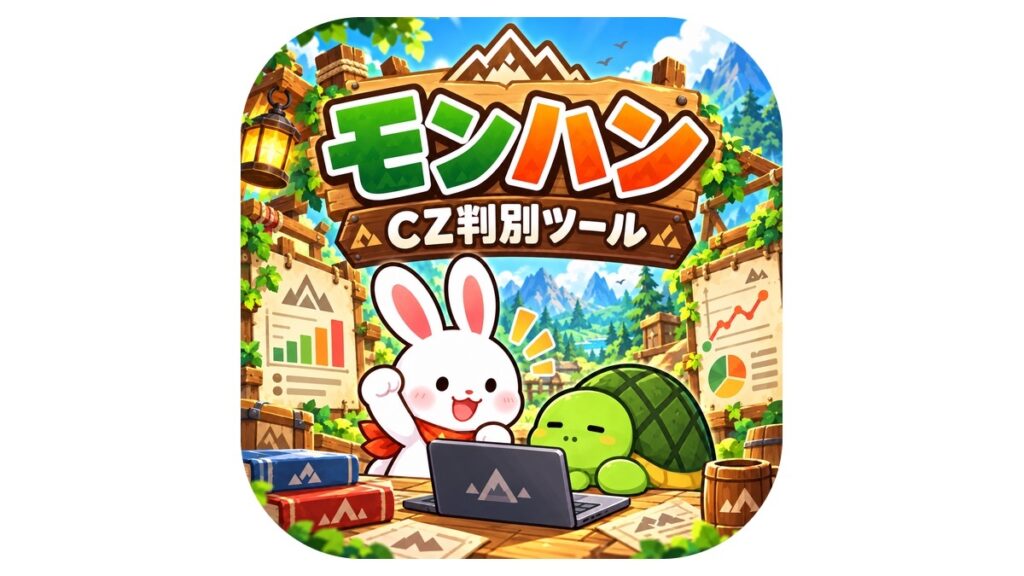 モンハンCZ判別ツールのアイコン